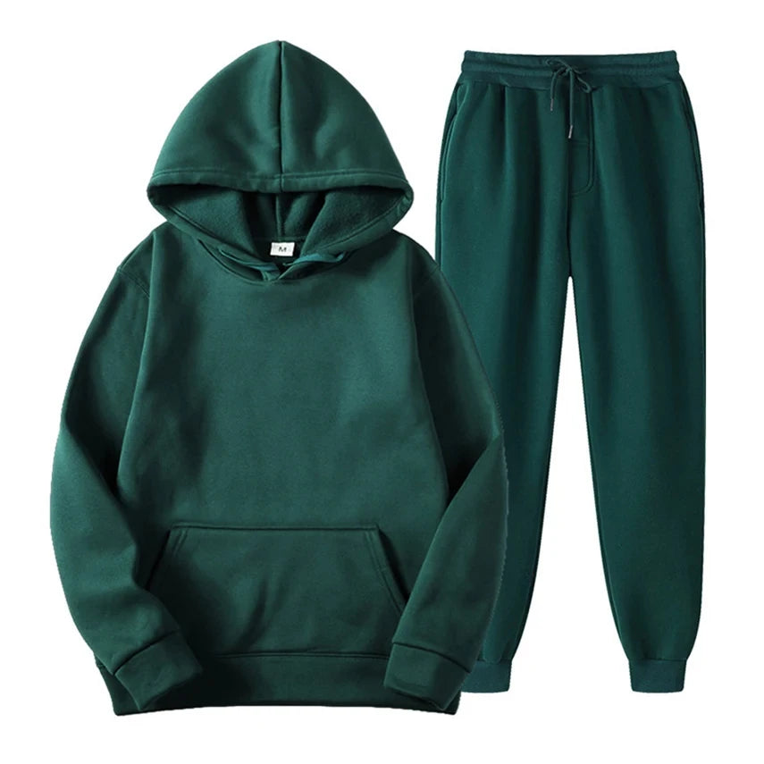 CozyCore Fleece Tracksuit Set