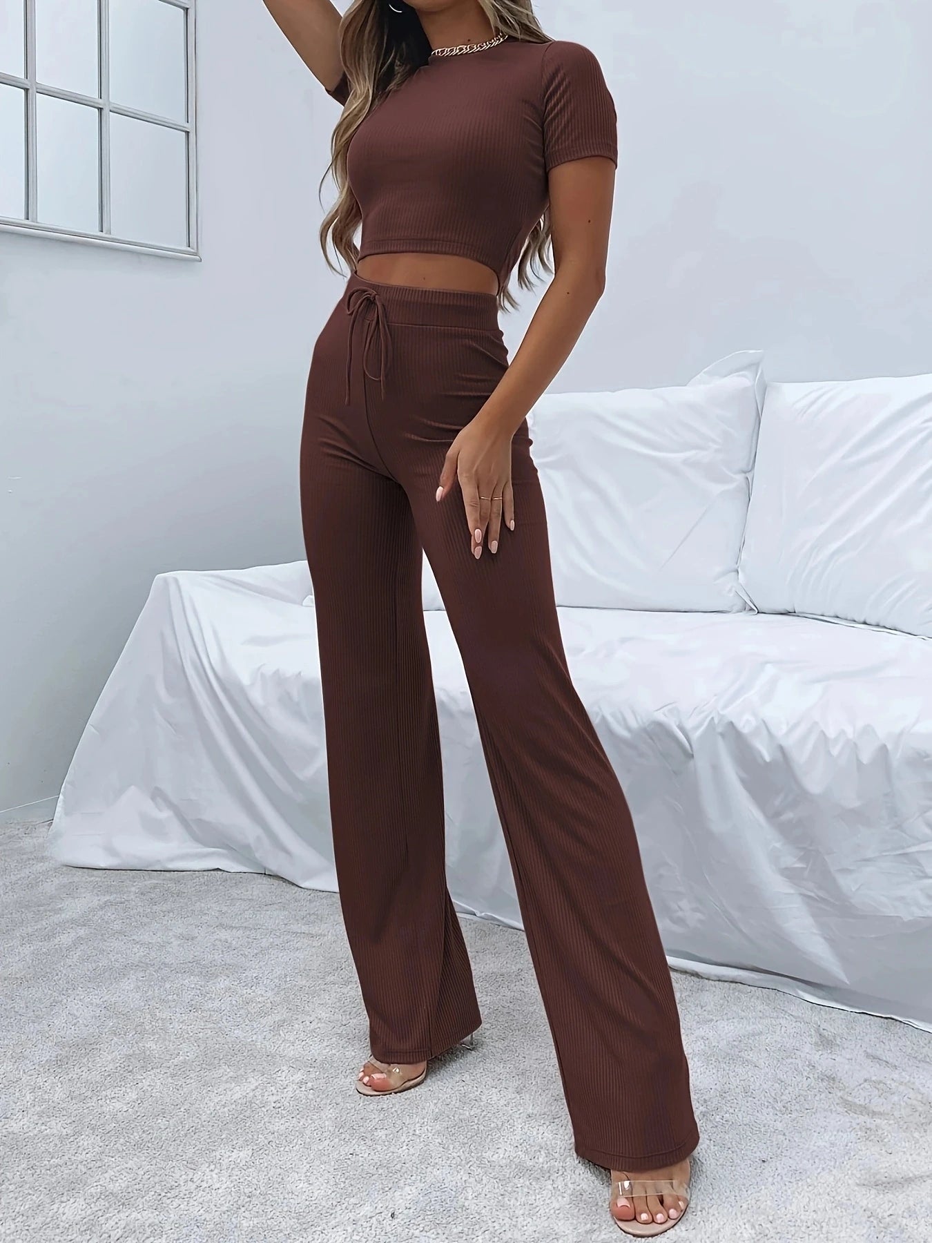 FlexFit 2-Piece Crop & Jogger Set