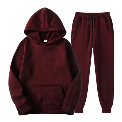 CozyCore Fleece Tracksuit Set