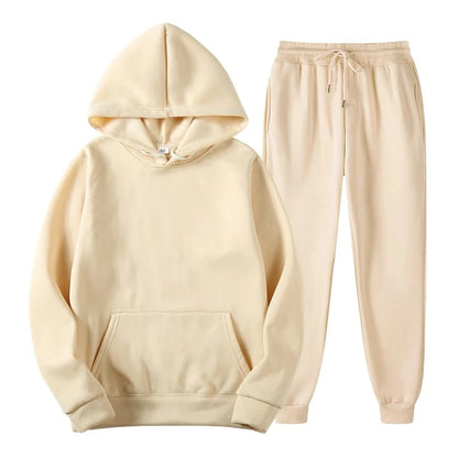 CozyCore Fleece Tracksuit Set