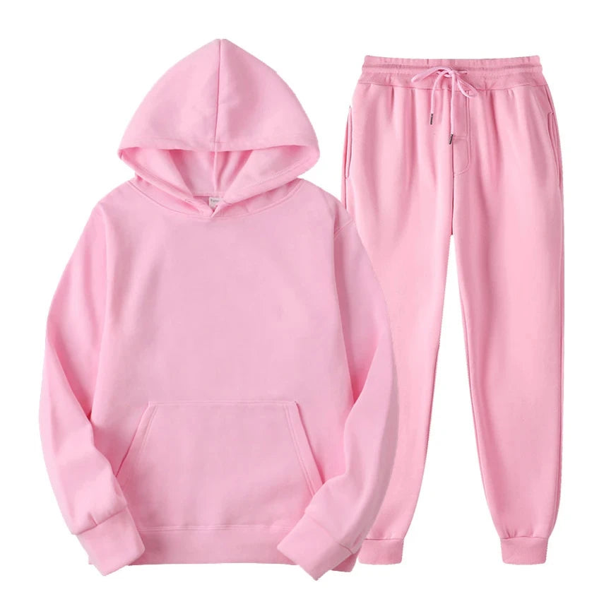 CozyCore Fleece Tracksuit Set