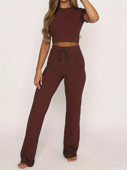 FlexFit 2-Piece Crop & Jogger Set