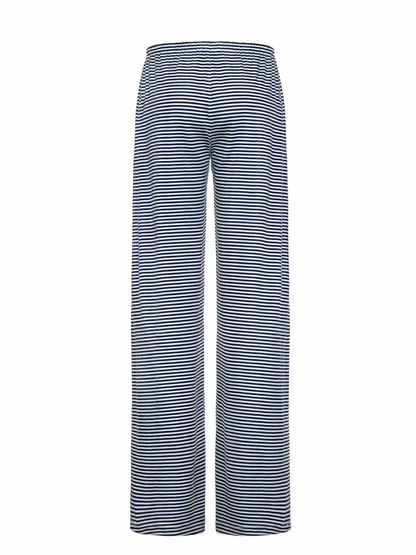 Striped Drawstring Baggy Sweatpants