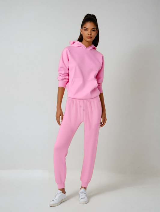 CozyCore Fleece Tracksuit Set